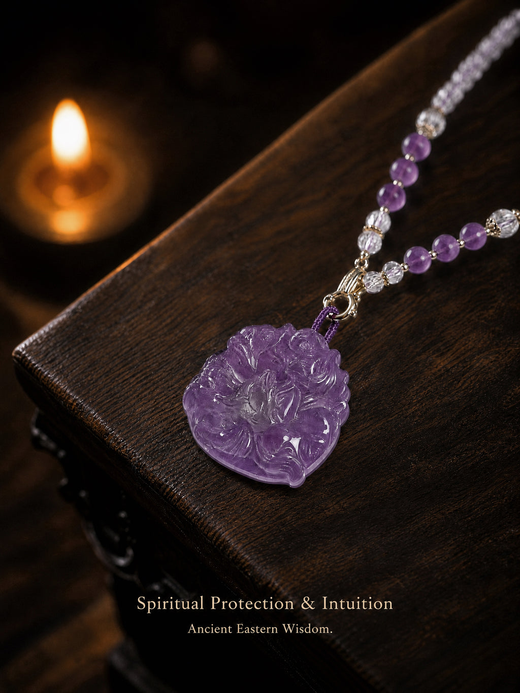 Amethyst Foxlight Necklace