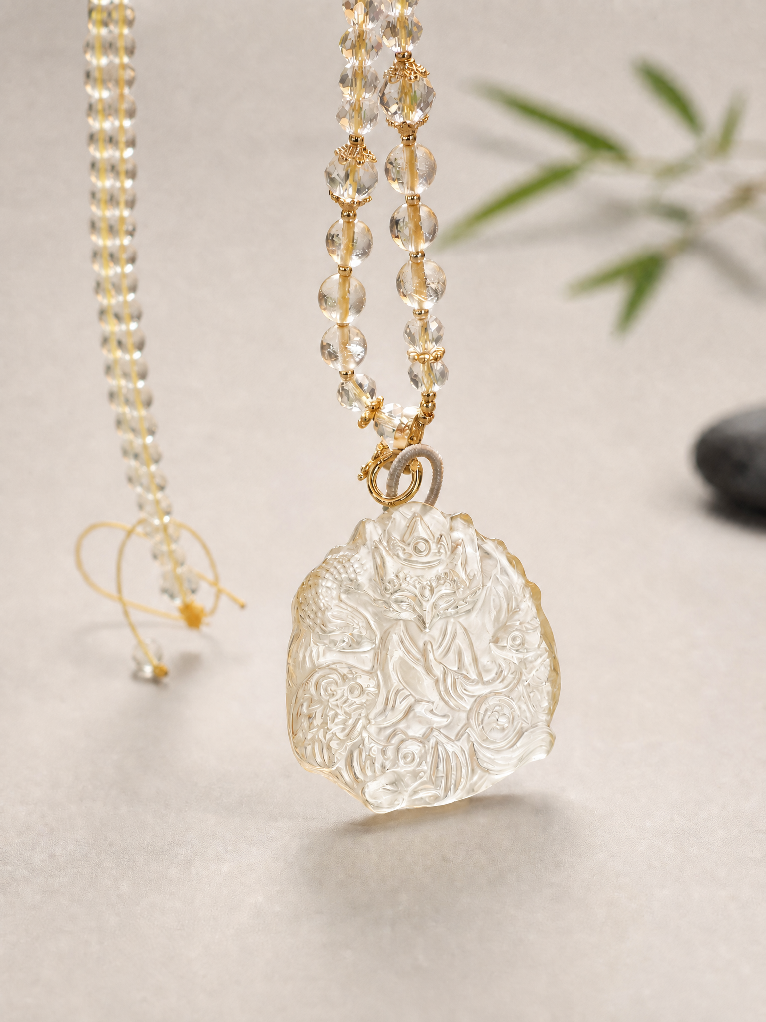 Citrine Foxlight Necklace