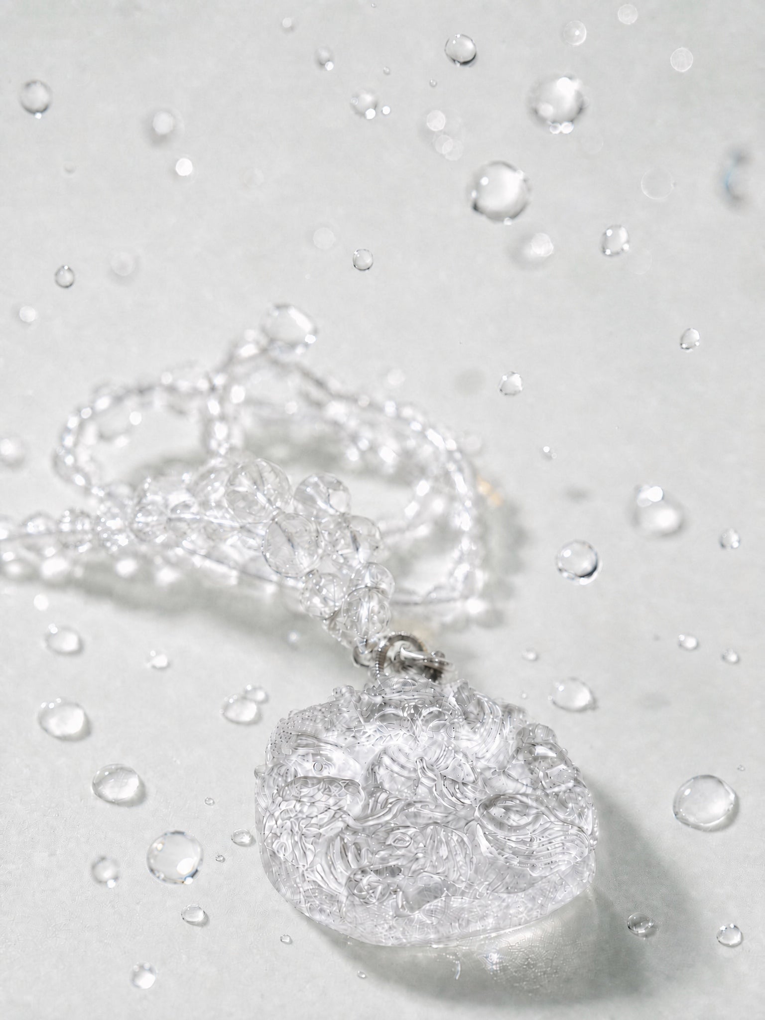 Clear Quartz Foxlight Necklace